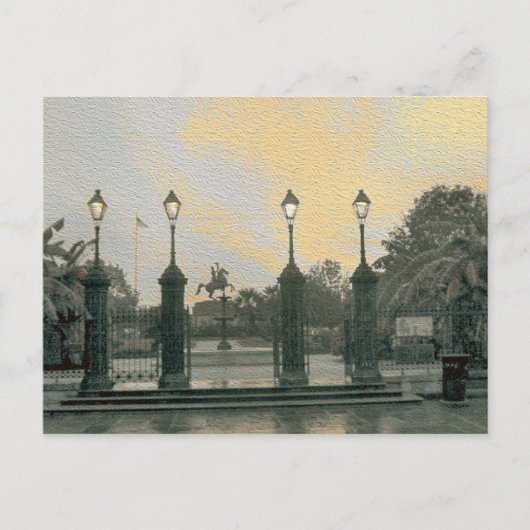 Jackson Square New Orleans Postcard Postkarte (Vorderseite)