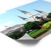 Jackson Square, New Orleans Poster (Ecke)