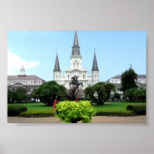 Jackson Square, New Orleans Poster (Vorne)