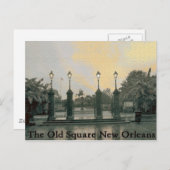 Jackson Square New Orleans Postkarte (Vorne/Hinten)