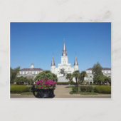 Jackson Square, New Orleans Postkarte (Vorderseite)