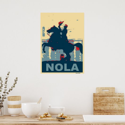 Jackson Square-NOLA Poster (Küche)