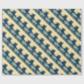 Jackson Square NOLA Poster Geschenkpapier (Flach)