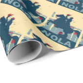 Jackson Square NOLA Poster Geschenkpapier (Rolleneckpunkt)