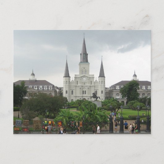 Jackson Square Postkarte (Vorderseite)
