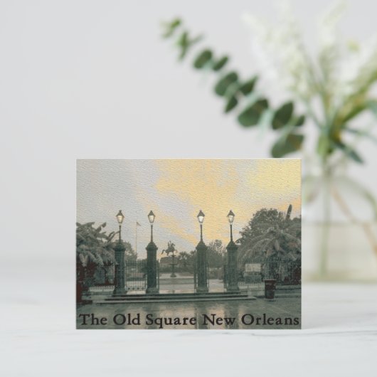 Jackson Square Postkarte (Stehend Vorderseite)