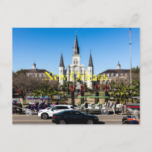 Jackson Square Postkarte