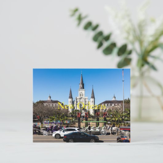 Jackson Square Postkarte (Stehend Vorderseite)
