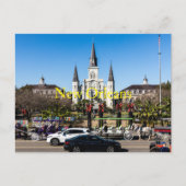 Jackson Square Postkarte (Vorderseite)