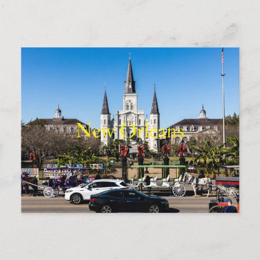 Jackson Square Postkarte (Vorderseite)