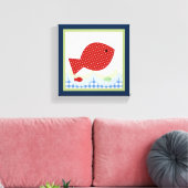 Jackson//Wal/Fisch Canvas Print Leinwanddruck (Insitu (Wohnzimmer))