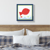 Jackson//Wal/Fisch Canvas Print Leinwanddruck (Insitu (Schlafzimmer))