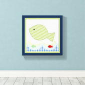 Jackson//Wal/Fisch Canvas Print Leinwanddruck (Insitu (Holzboden))
