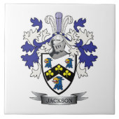 Jackson-Wappen Fliese (Vorderseite)