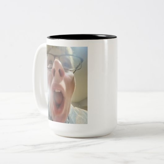 Jackson wird beleidigt zweifarbige tasse (Vorderseite Links)