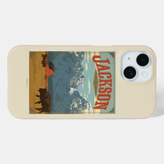 Jackson | Wyoming Case-Mate iPhone Hülle (Rückseite (Horizontal))