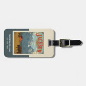 Jackson | Wyoming Gepäckanhänger (Vorderseite horizontal)