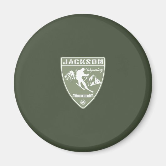 Jackson Wyoming Magnet (Vorne)