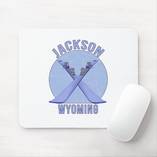 Jackson, Wyoming Mousepad (Mit Mouse)