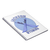 Jackson, Wyoming Notizblock (Rechte Seite)