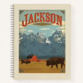 Jackson | Wyoming Notizblock (Vorderseite)