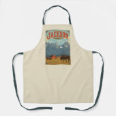 Jackson | Wyoming Schürze (Vorderseite)