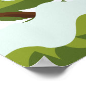 Jackson Wyoming Skipposter Poster (Ecke)