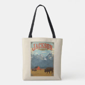Jackson | Wyoming Tasche (Rückseite)