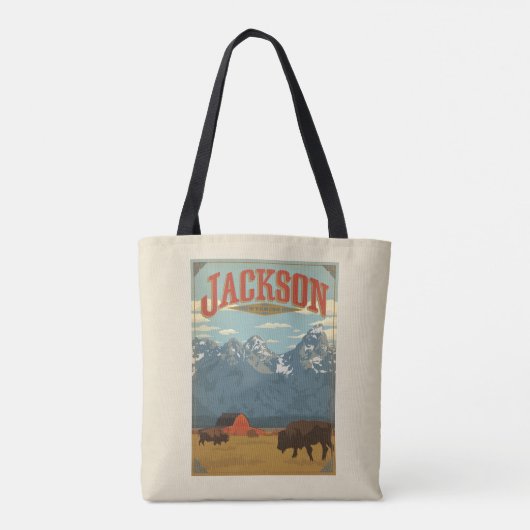 Jackson | Wyoming Tasche (Rückseite)