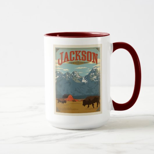 Jackson | Wyoming Tasse (Rechts)