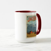 Jackson | Wyoming Tasse (VorderseiteRechts)