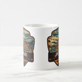 Jackson, Wyoming | VINTAG Kaffeetasse (Mittel)