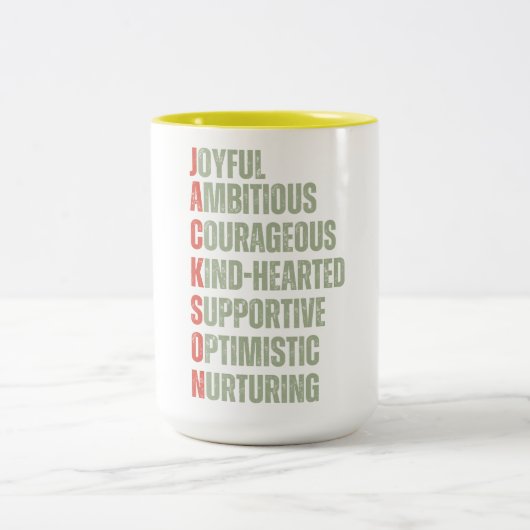 JACKSON ZWEIFARBIGE TASSE (Mittel)