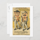 Jacksons beste Kassenwerbung Postkarte (Vorne/Hinten)