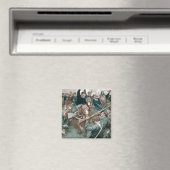 Jacksons Brigade Stehend wie eine Steinmauer Magnet (In Situ (Geschirrspüler))