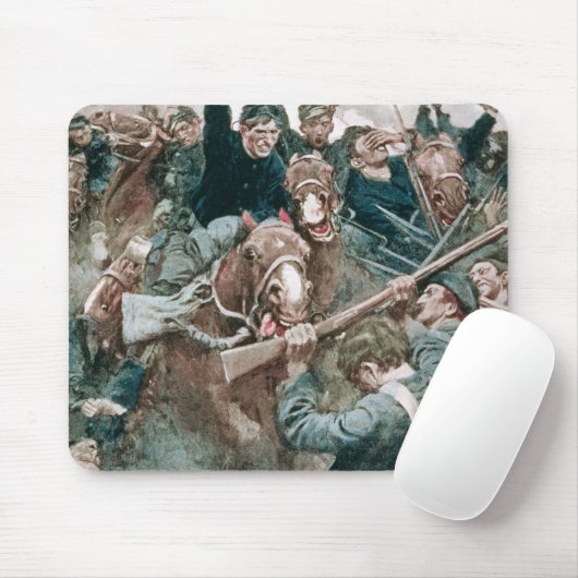 Jacksons Brigade stehend wie eine Steinwand Mousepad (Mit Mouse)