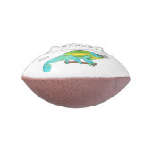 Jacksons Chamäleon-Cartoon-Abbildung Football (Gedreht 90)