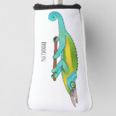 Jacksons Chamäleon-Cartoon-Abbildung Golf Headcover (Rotieren 90)