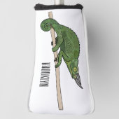 Jacksons Chamäleon-Cartoon-Abbildung Golf Headcover (Rotieren 90)
