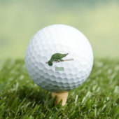 Jacksons Chamäleon-Cartoon-Abbildung Golfball (Insitu T-Shirt)