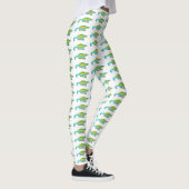 Jacksons Chamäleon-Cartoon-Abbildung Leggings (Rechts)