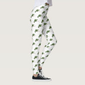 Jacksons Chamäleon-Cartoon-Abbildung Leggings (Rechts)