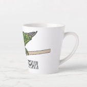 Jacksons Chamäleon-Cartoon-Abbildung Milchtasse (Rechts)