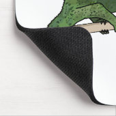 Jacksons Chamäleon-Cartoon-Abbildung Mousepad (Ecke)