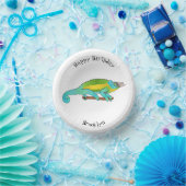 Jacksons Chamäleon-Cartoon-Abbildung Pappteller (Party)