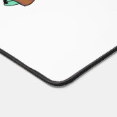 Jacksons Chamäleon-Cartoon-Abbildung Schreibtischunterlage (Ecke)