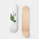 Jacksons Chamäleon-Cartoon-Abbildung Skateboard (Vorderseite)