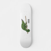 Jacksons Chamäleon-Cartoon-Abbildung Skateboard (Vorne)