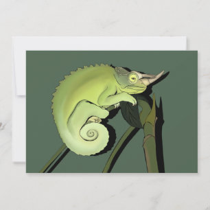 Jackson's Chameleon Einladung
