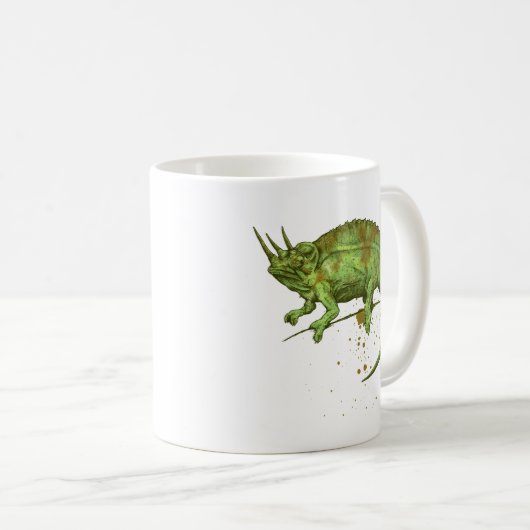 Jackson's chameleon kaffeetasse (VorderseiteRechts)